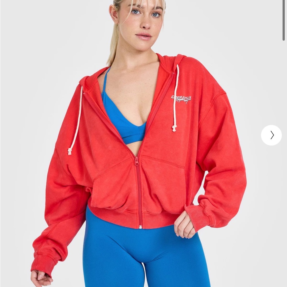 Oner active raw lounge zip hoodie